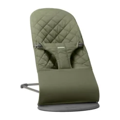 BabyBjörn Bliss Cotton Wipstoel - Donkergroen