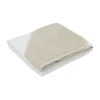 Babypark Badcape Wit / Beige