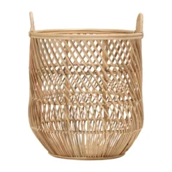 Babypark Exclusief Mand Rond - Klein- Naturel