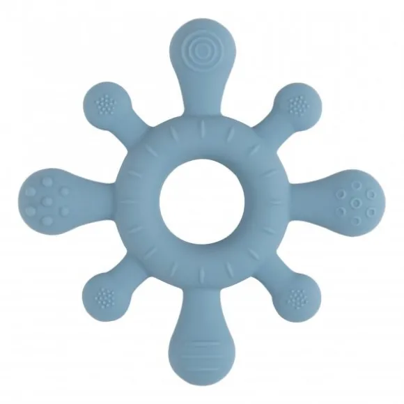Baby's Only Blossom Bijtring - Vintage Blue