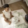 Baby's Only Boxkleed - Animals - 75x95 cm - Laurel Green/Warm Linen