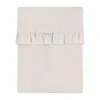 Baby's Only Calm Wieglaken Met Ruffle - Warm Linen