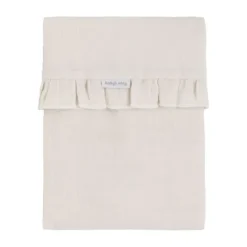 Baby's Only Calm Wieglaken Met Ruffle - Warm Linen