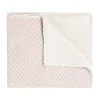 Baby's Only Happiness Wiegdeken - Oud Roze / Ecru