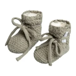Baby's Only Willow Teddy Slofjes - Urban Green - 3-6 Mnd