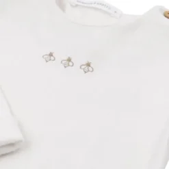Bamboom Jumpsuit Met Voetjes Bees - Cream - 1 M