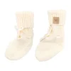 Bamboom Knitted Slofjes Wit