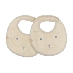 Bamboom Terry Slabbetjes – Set van 2 - Sand