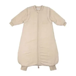 Bamboom Winterslaapzak Mini met armen en voeten – Mousseline Sand – 6–18M