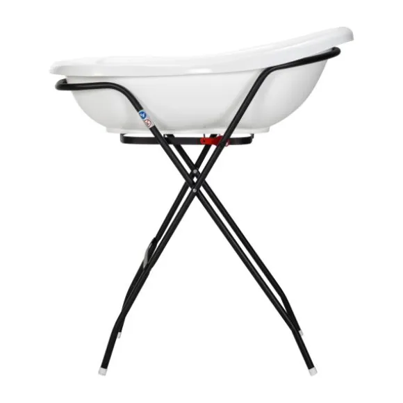 Basicline Basic Bad Wit + Badstandaard Zwart