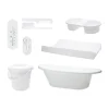 Bébé-Basics Badset 8-delig Wit