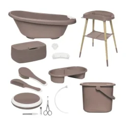 Bébé-Jou Sense Badset Edition - 8-delig - Mocha Mousse