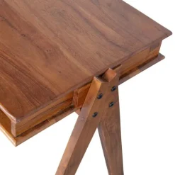 BePureHome Compartment Bureau - Hout Bruin