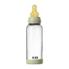 BIBS Fles - Medium Flow - 240 ml - Glas/Latex - Sage