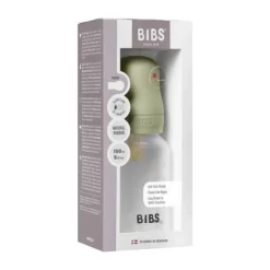 Bibs Fles - Slow Flow - 150 ml - Latex - Sage