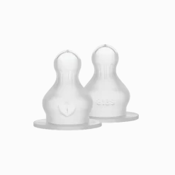 BIBS Flesspeen Rond - Slow Flow - 2 Pack - Silicone