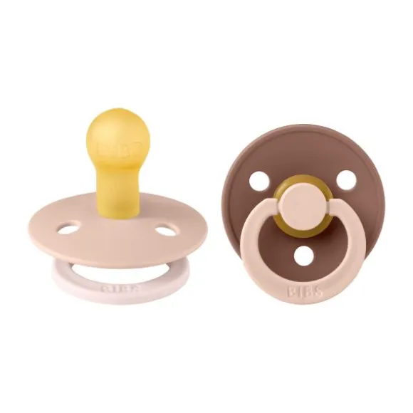 BiBs Studio Fusion Fopspeen - Rond - 2 Stuks - 6-18 Mnd - Sage/Hunter Green