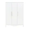 Bopita Elena Kledingkast 3-Deurs Wit