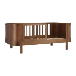 Bopita Heya Peuterbed - 70 x 140 cm - Walnut