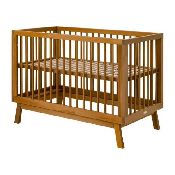 Bopita Kaleo Babykamer - Dune / Rose Wood | Bed 60 x 120 cm + Commode