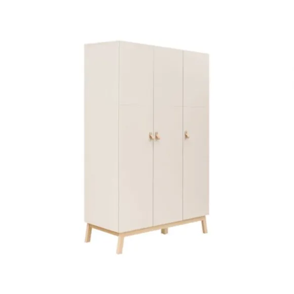 Bopita Lines 3‑Deurskast – Dune / Naturel
