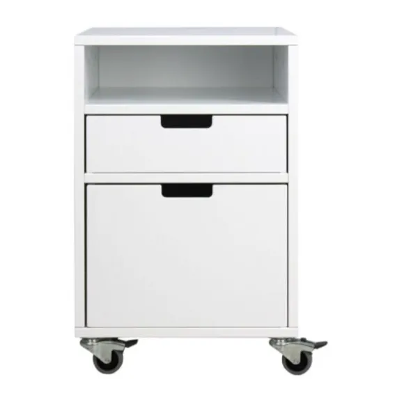 Bopita Mix & Match Ladenblok Op Wielen Wit