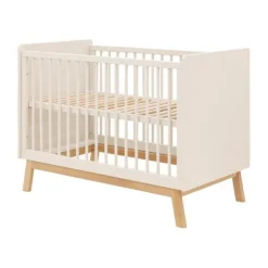 Bopita Saba Babykamer - Dune / Naturel - Ledikant 60x120 cm + Commode