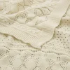Cam Cam Copenhagen Pointelle Gebreide Baby Deken - Off White