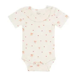 Cam Cam Copenhagen Romper Korte Mouw - Olivia - Maat 56 - Bows