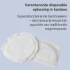 Carriwell Disposable Zoogcompressen - 50 Stuks - Bamboe