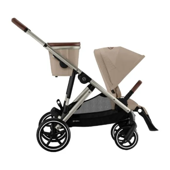 Cybex Gazelle S 3-in-1 Kinderwagen Set XL - Taupe/Almond Beige