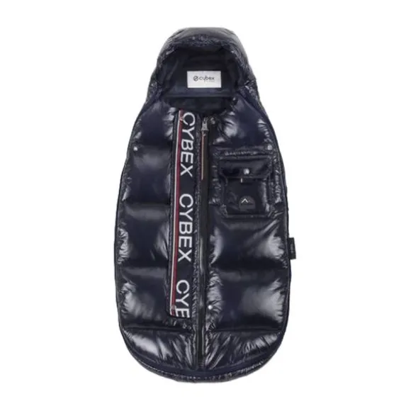 Cybex Voetenzak - Platinum Winter Mini - Nautical Blue / Navy Blue