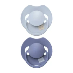 Difrax Dynamic Lovi Prime Fopspeen - 0-6mnd - 2st. - Baby Blue / Blue