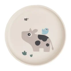 Done By Deer Bord - Tiny Farm - Rond - 18 cm - Sand