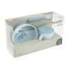 Done By Deer Foodie First Meal Set - Happy Clouds - 3-Delig - Green