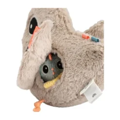 Done by Deer Hide & Seek Activity Toy - Clucky - Sand