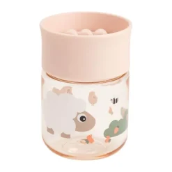 Done By Deer 360° Oefenbeker - Tiny Farm – Blue