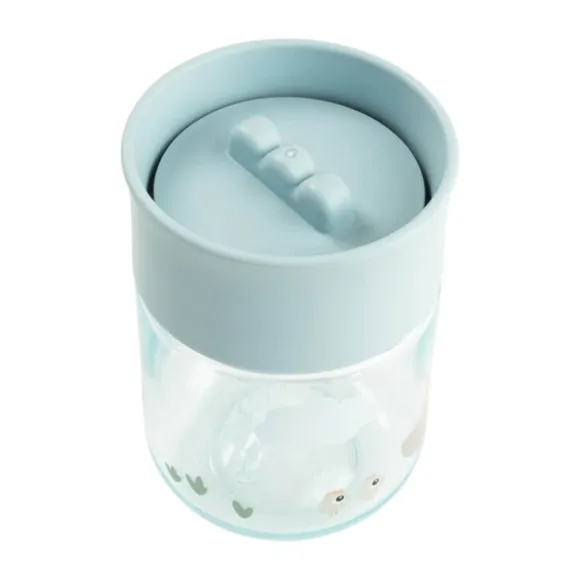 Done By Deer 360° Oefenbeker - Tiny Farm – Blue