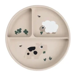 Done by Deer Stick & Stay Vakjesbord - Playground - Rond - Silicone - Powder