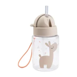 Done by Deer Straw Bottle - Celebration - Sand