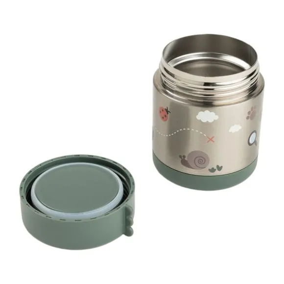Done By Deer Thermos Voedselpot - Tiny Trails - 300 ml - Green