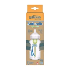 Dr. Brown's Options+ Brede Halsfles Glas - 270 ml