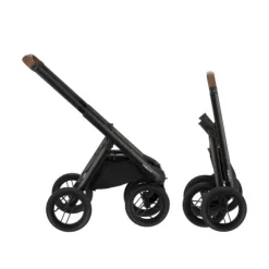 Dubatti One E6 Kinderwagen Dark Brown / Pitch Black | Dubatti by Römer Autostoeltje Babysafe Pro | Vario Base 5Z
