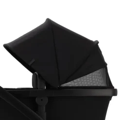 Dubatti Two E2 Kinderwagen Bundel - Pitch Black / Black / Black