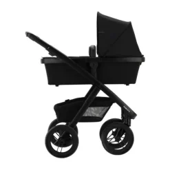 Dubatti Two E2 Kinderwagen Bundel - Pitch Black / Black / Black