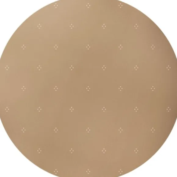 Eeveve Vloermat Rond - Dotted - Autumn Gold
