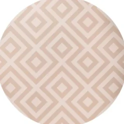 Eeveve Vloermat Rond - Modern Blocks - Desert Sand