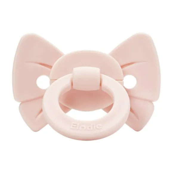 Elodie Details Binky Bow Fopspeen - 0-6 Mnd - Misty Pink