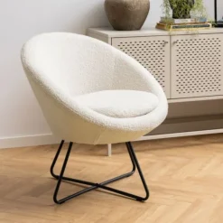 Europe Baby Bo Lounge Chair - Orson Cream
