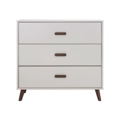 Europe Baby Olivia II Commode - Oatmeal / Walnoot - Retro